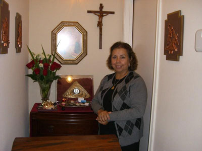 Visit to Houston - Mary Abbot's Home Shrine